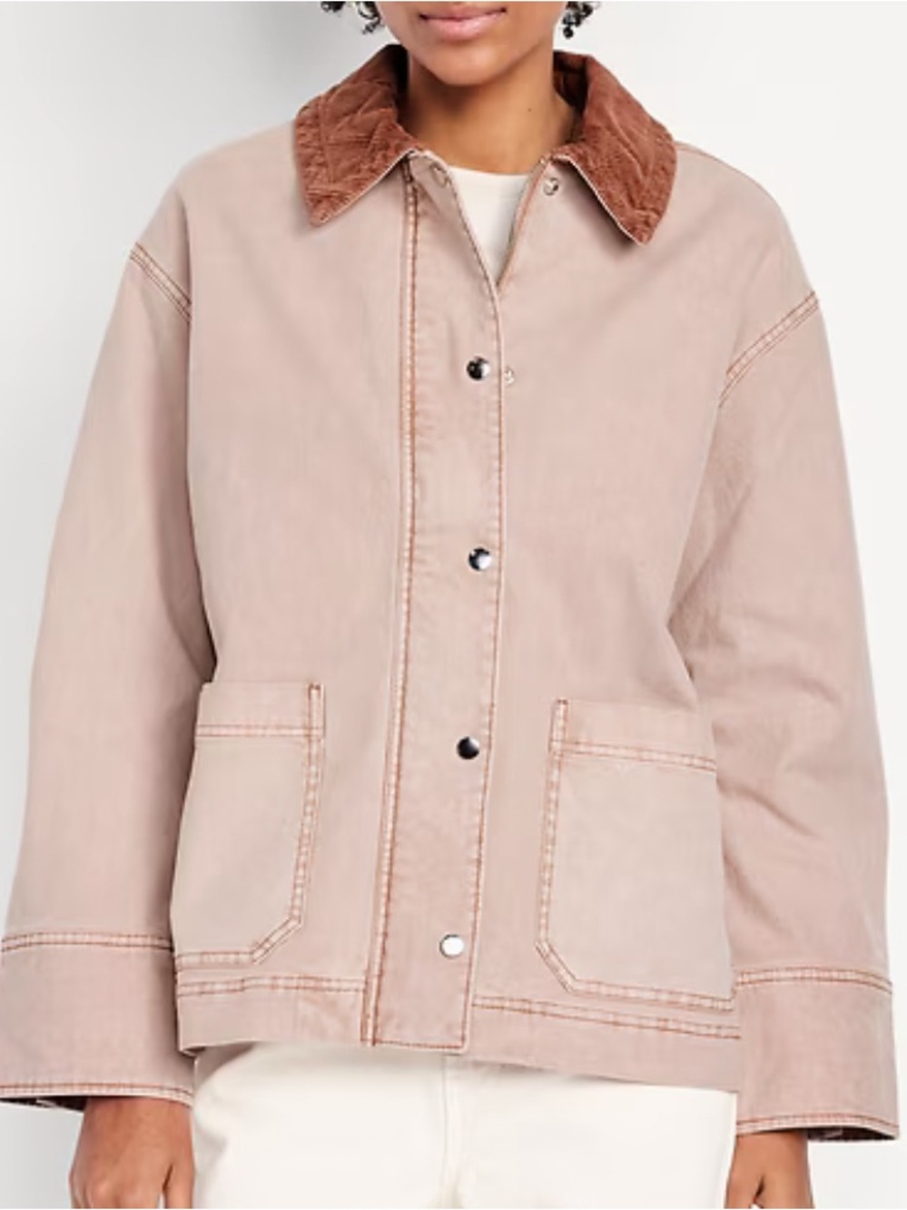NWOT Old Navy Pink Barn Jacket